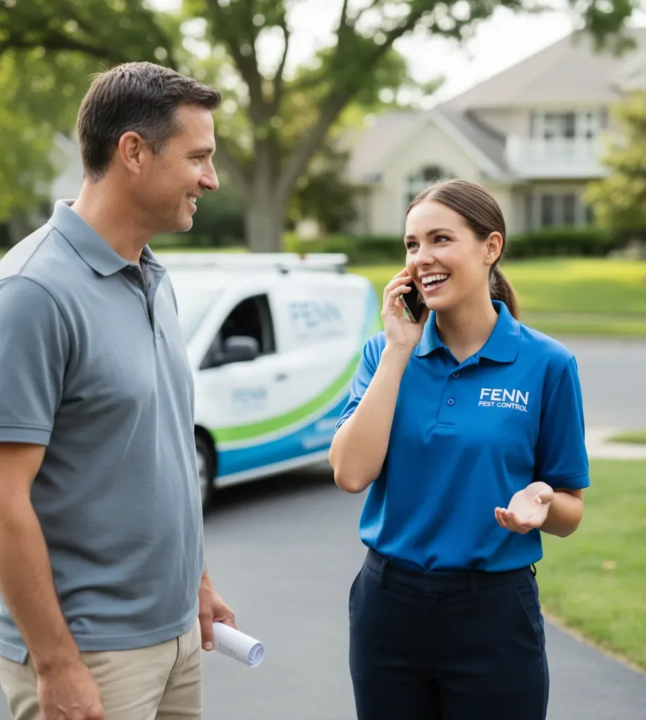 Fenn Pest Control customer support in Chappell Hill